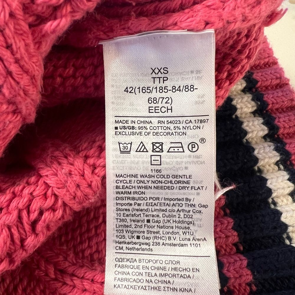 BR ATHLETICS Cricket Sweater Preppy Varsity Chunky Knit Cotton | Retail $158 XXS - Picture 8 of 10